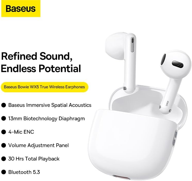 WX5 Bowie Bluetooth Kulaklık-Beyaz