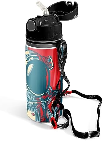 Pipetli Alüminyum Matara (600 ml)