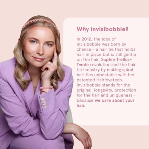 Invisibobble - SPRUNCHIE EXTRA CARE Soft as Silk - Kadife Kumaş Kaplı Saç tokası