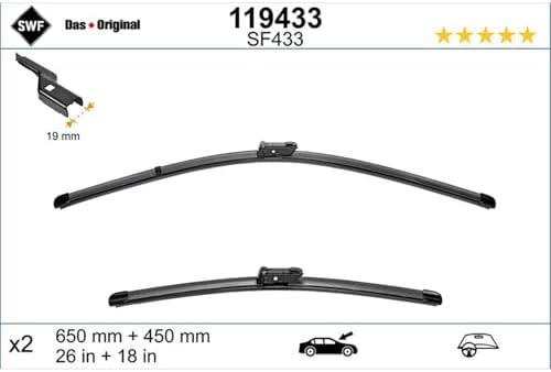 Alternative view of Valeo SWF Das Original Set Silecek Seti Bmw 6 Serisi G32 (2018-2020) (650+450 MM) 119433