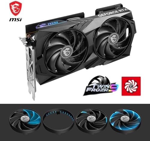 MSI GeForce RTX 4060 GAMING X 8G GDDR6 128Bit DX12 DLSS 3 Gaming (Oyuncu) Ekran Kartı