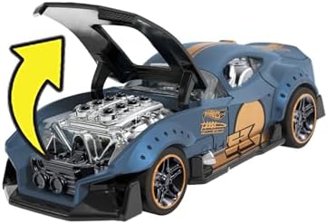 Alternative view of Pull-Back Speeders oyuncak araba, 1:43 ölçeğinde, geri çekilip bırakmak için araba, Rolomatic motor veya kapı, bagaj veya motor kaputu ile açılabilir, modeller değişebilir, HPR70