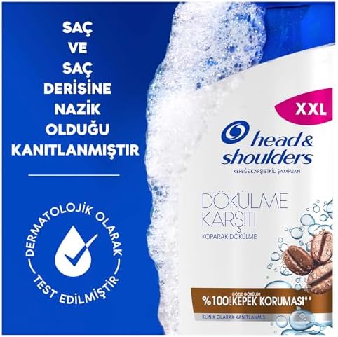 & Shoulders Erkeklere Özel Kafeinli Dökülme ve Kepek Karşıtı 750ML Şampuan