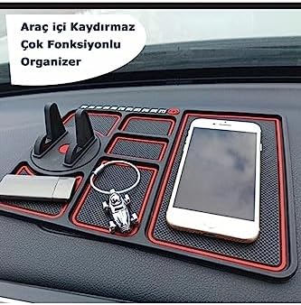 Alternative view of Araç İçi Torpido Kaydırmaz Telefon Tutucu Numaratör Araç Organizeri
