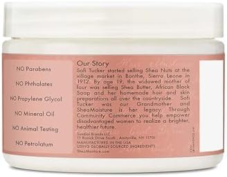 Alternative view of SHEA MOISTURE Coconut & Hibiscus Bukle Belirginleştirici Durulanmayan Saç Bakım Kremi 284GR