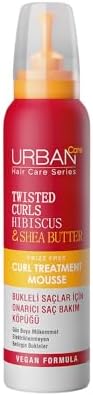 Twisted Curls Hibiscus & Shea Butter Kıvırcık ve Dalgalı Saçlara Özel Onarıcı Bakım Köpüğü 150 ml- Vegan