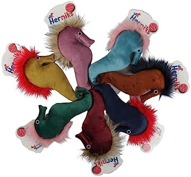 Sesli Kumaş Peluş Köpek Oyuncağı - Soi 25cm Lacivert