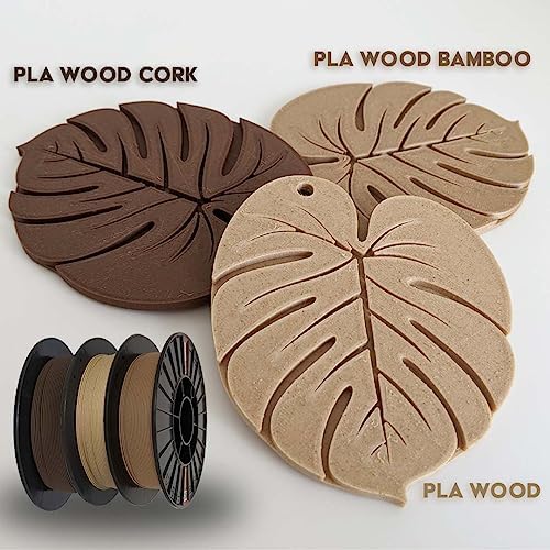 Alternative view of PLA WOOD, 1.75 mm 0.5 kg 3D Yazıcı Ahşap Katkılı PLA Filament (WOOD)