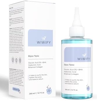 Alternative view of WIWIFY Arındırıcı Cilt Yenileyici Komedon Siyah Nokta Sivilce Karşıtı Tonik (glycolic Acid 5% Aha Bha) TONİK