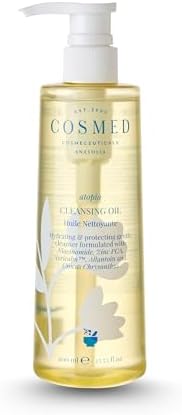 COSMED Cleansing Oil, Yüz ve Vücut için Yağ Bazlı Temizleyici, 400 ml