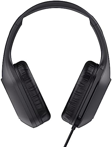 Gaming GXT 415 Zirox Hafif Oyun Kulaklıkları, PC, Xbox, PS4, PS5, Switch, Mobil Bilgisayar, 3,5 mm Bağlantı, Katlanabilir Mikrofon, Kablolu Kulaklık 2 m Üstü Kulak Üstü Siyah