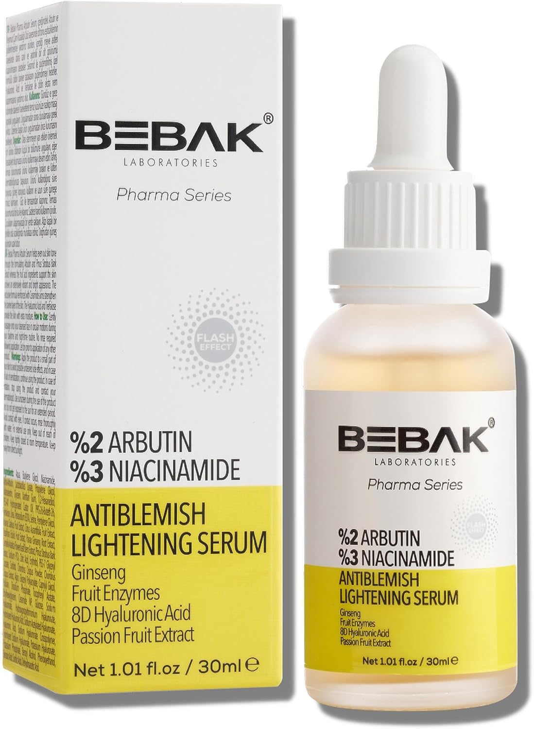 Bebak Pharma Serisi Yüzde İki Arbutin Serum 30 Ml