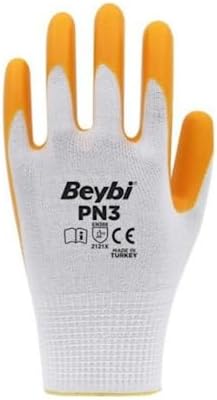 Alternative view of Beybi Pn3 Polyester Örme Yarı Nitril Kaplı İş Eldiveni 10 Beden 12 Çift