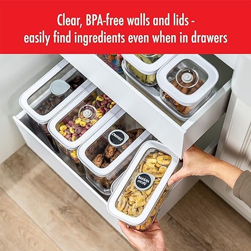 Alternative view of Fresh & Save CUBE Saklama Düzenleyici, 5 Parçalı Orta Set, Kiler Düzenleyiciler ve Depolama, Plastik, BPA İçermeyen Hava Geçirmez Kuru Gıda Saklama Kabı, Muz Cipsi, Kuruyemiş ve daha