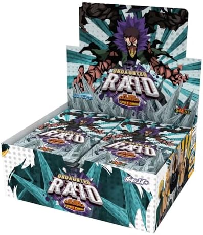 My Hero Academia Collectible Card Game Series 5: Undaunted Raid Booster Display - Contains 24 Expansion Packs of 11-, Trading Card Game