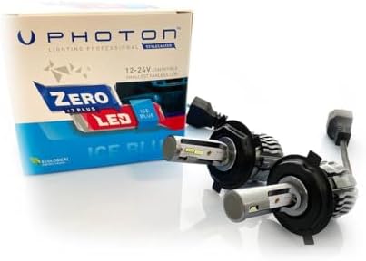 PHOTON Ampul Zero H4 Ice Blue +3 Plus Fansız Led 12V-24V Headlight PHT ZR3724 IB