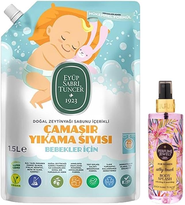 Alternative view of Vücut Spreyi Silky ve Bebek Çamaşır Deterjanı