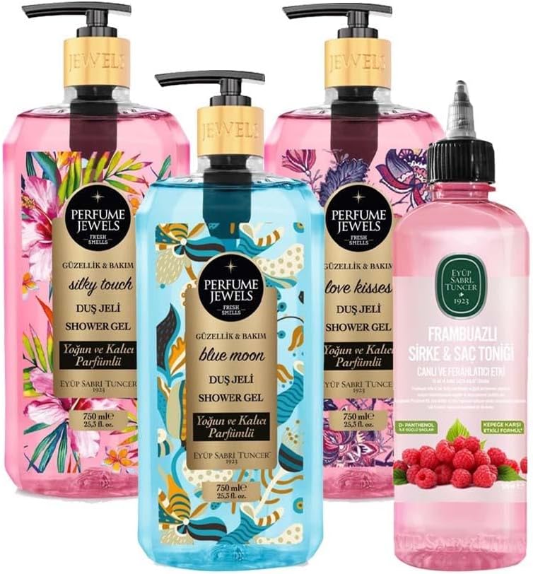 Alternative view of Blue, Silky, Kisses Duş Jeli 750 ml Ve Frambuazlı Sirkeli Saç Toniği 500 ml
