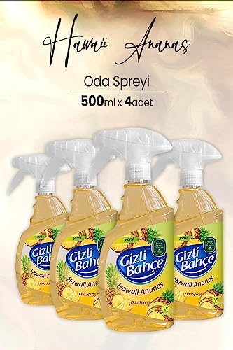 Alternative view of Yeni Nesil Oda Spreyi Hawaii Ananas 500 ml x 4 Adet