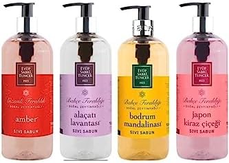 Alternative view of , Lavanta, Kiraz Çiçeği, Mandalina Sıvı Sabun 500 ml x 4
