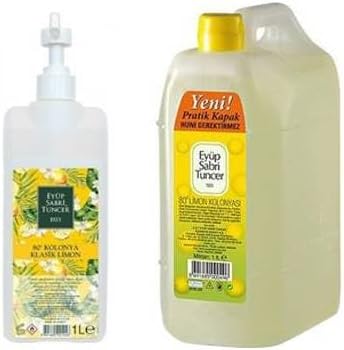 Klasik Limon Kolonyası Sprey Başlıklı 1 lt x 2 Adet
