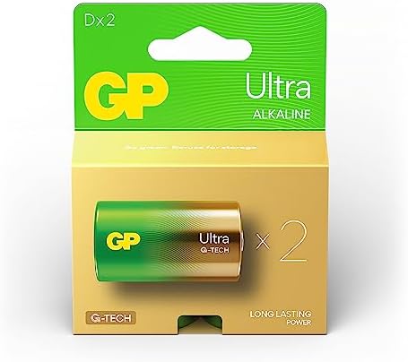Alternative view of GP D Mono Batarya Alkalin Ultra 1,5V 2 Adet