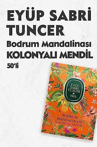 Alternative view of Bodrum Mandalinası Kolonyalı Mendil 50'li