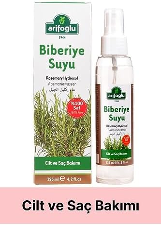 Alternative view of Biberiye Suyu 125ml%100 Saf - Saç Güçlendirici ve Saç Çıkarıcı Sprey, Doğal Bakım Suyu | Arifoglu Water 125ml - Hair Strengthening and Growth Spray, Natural Care