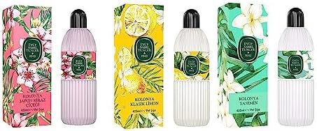 Alternative view of Kolonya Kiraz Çiçeği, Klasik Limon ve Yasemin Pet Şişe 400 ML
