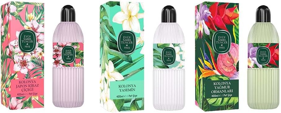 Alternative view of Kolonya Kiraz Çiçeği, Yasemin ve Yağmur Ormanları Pet Şişe 400 ML