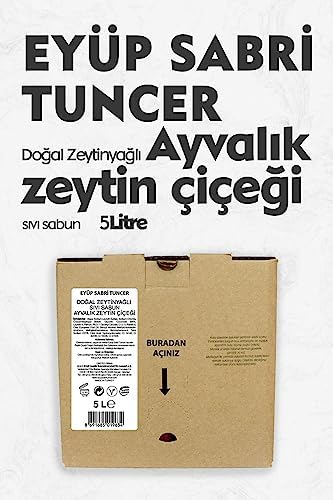 Ayvalık Zeytin Çiçeği Doğal Zeytinyağlı Sıvı Sabun 5 lt