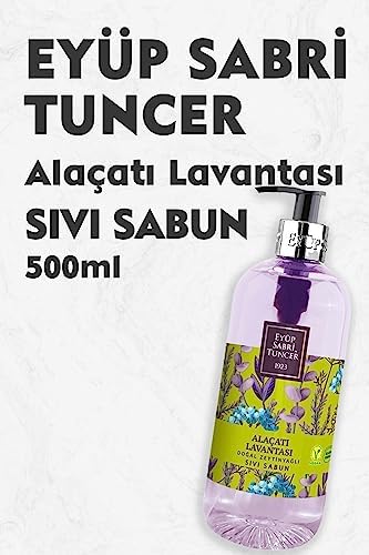 Alaçatı Lavantası Doğal Zeytinyağlı Sıvı Sabun 500 ml