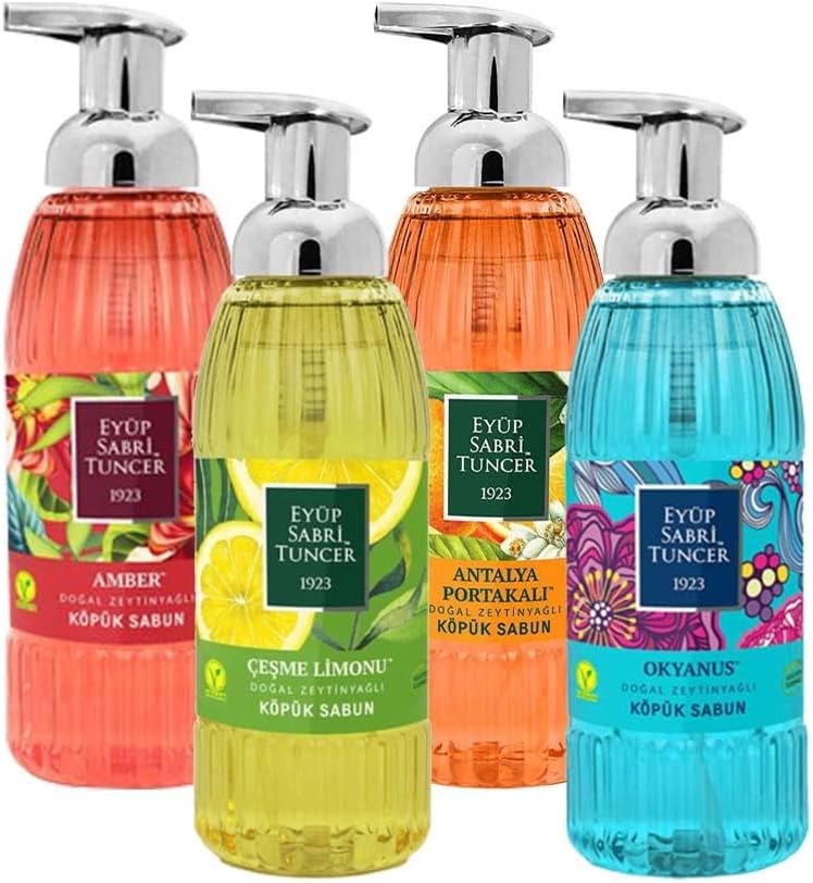 Zeytinyağlı Köpük Sabunları Paketi 500 ML
