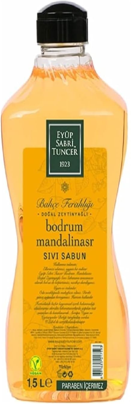 Alternative view of Bodrum Mandalinası Doğal Zeytinyağlı Sıvı Sabun 1500 ML