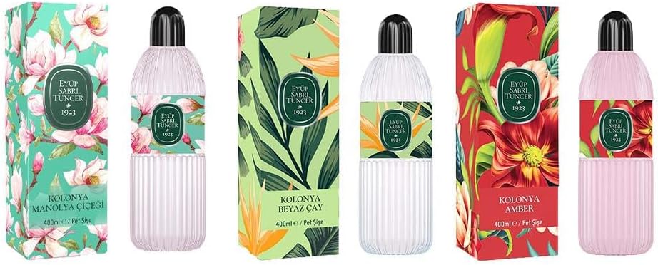 Alternative view of Kolonya Manolya Çiçeği, Beyaz Çay ve Pet Şişe 400 ML