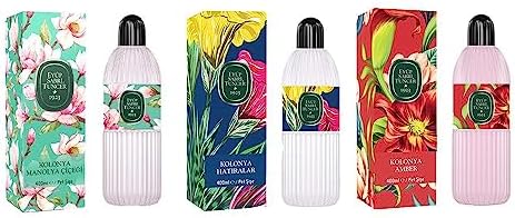 Kolonya Manolya Çiçeği, Hatıralar ve Pet Şişe 400 ML