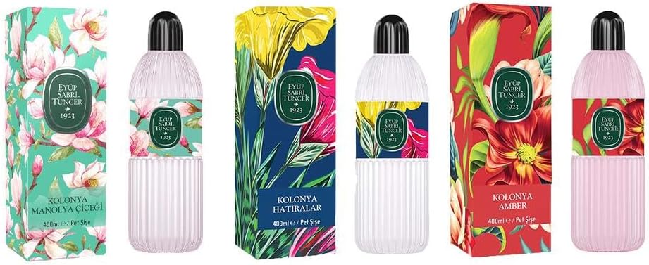 Alternative view of Kolonya Manolya Çiçeği, Hatıralar ve Pet Şişe 400 ML