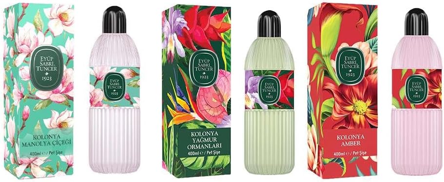 Alternative view of Kolonya Manolya Çiçeği, Yağmur Ormanları ve Pet Şişe 400 ML