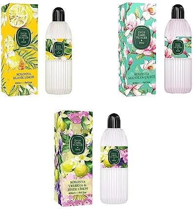 Kolonya Verbena & Zinde Limon, Klasik Limon ve Manolya Çiçeği