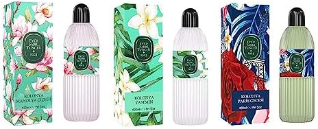 Alternative view of Kolonya Manolya Çiçeği, Yasemin ve Paris Gecesi Pet Şişe 400 ML