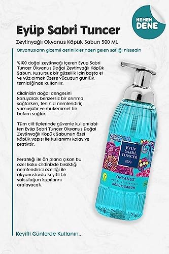 Zeytinyağlı Okyanus Köpük Sabun 500 ML