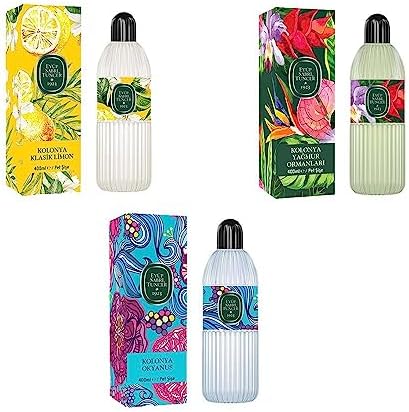 Alternative view of Kolonya Okyanus, Klasik Limon ve Yağmur Ormanları Pet Şişe 400 ml