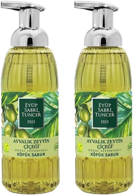 Zeytinyağlı Ayvalık Zeytin Çiçeği Köpük Sabun 500 ml x 2