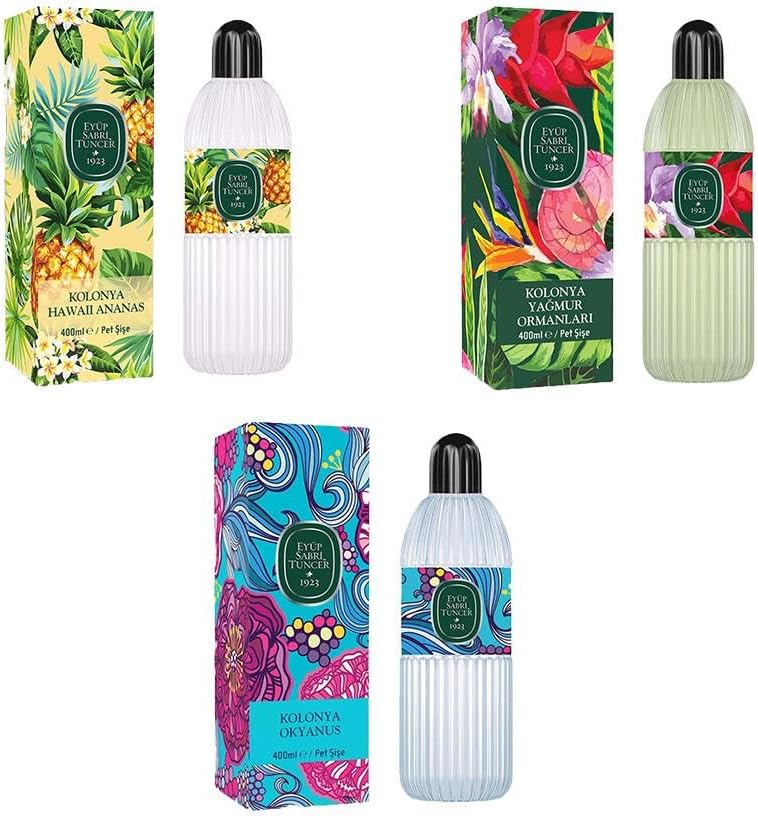 Kolonya Okyanus, Hawaii Ananas ve Yağmur Ormanları Pet Şişe 400 ml