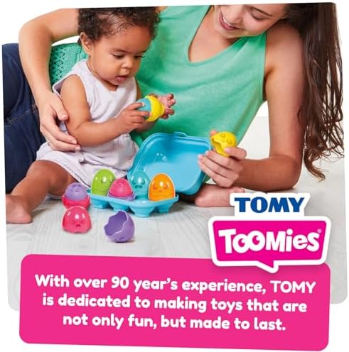 TOMY Yeni Parlak Renkli Saklambaçlı Yumurtalar