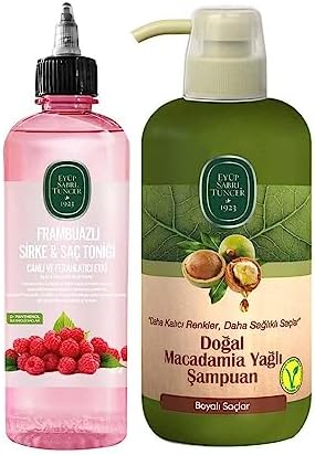 Alternative view of Frambuazlı Sirke & Saç Toniği 500 ml Ve Doğal Macadamia Yağlı Şampuan 600 ml