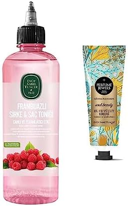 Frambuazlı Sirke & Saç Toniği 500 ml Ve Soul Beauty El ve Vücut Kremi 50 ml