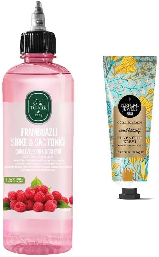 Alternative view of Frambuazlı Sirke & Saç Toniği 500 ml Ve Soul Beauty El ve Vücut Kremi 50 ml