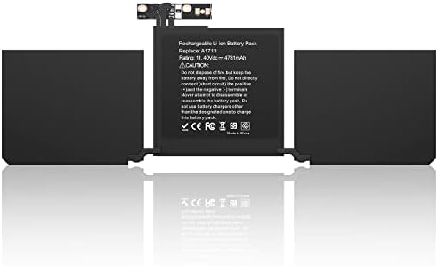 A1708 A1713 Pil Değiştirme MacBook Pro 13 inç A1708 A1713 Geç 2016 Orta 2017 Sürümü