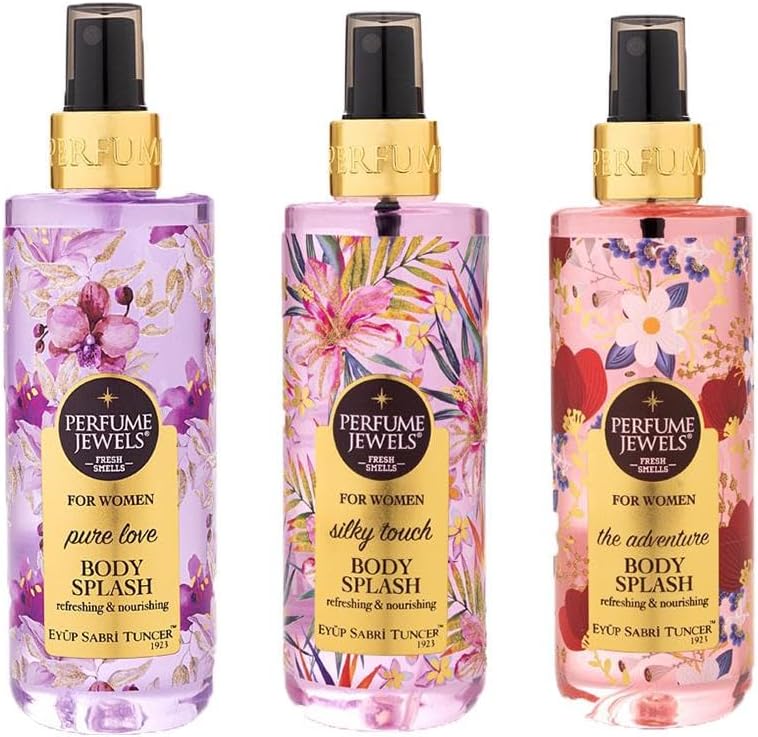 Vücut Spreyi Pure, Silky ve Adventure